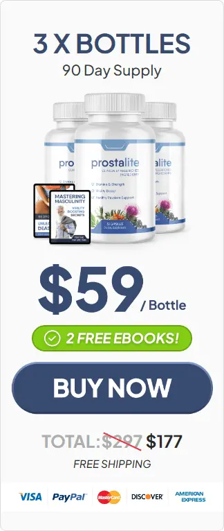 Prostalite 3 bottle price